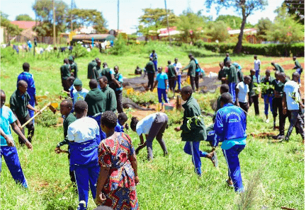 Segero Adventist High School Tree Planting